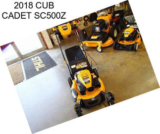 2018 CUB CADET SC500Z