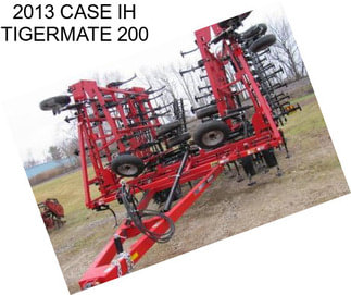 2013 CASE IH TIGERMATE 200