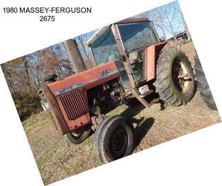 1980 MASSEY-FERGUSON 2675