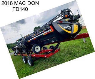 2018 MAC DON FD140