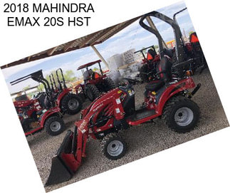 2018 MAHINDRA EMAX 20S HST