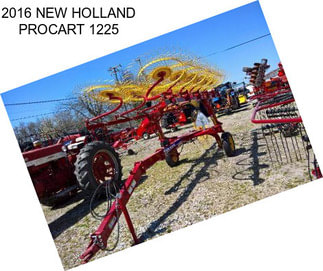 2016 NEW HOLLAND PROCART 1225