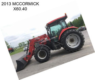 2013 MCCORMICK X60.40