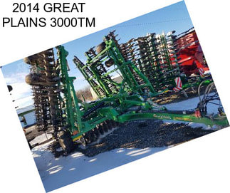 2014 GREAT PLAINS 3000TM