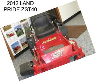 2012 LAND PRIDE ZST40