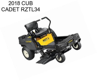 2018 CUB CADET RZTL34