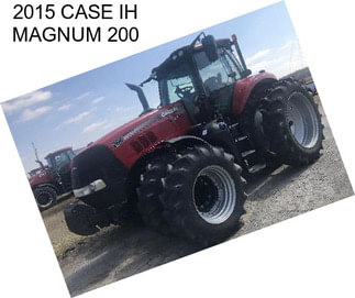 2015 CASE IH MAGNUM 200