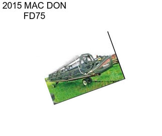 2015 MAC DON FD75