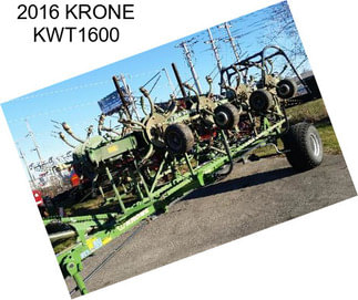 2016 KRONE KWT1600