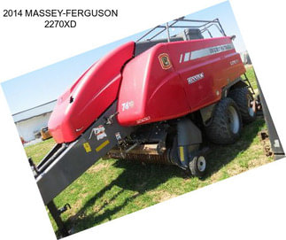 2014 MASSEY-FERGUSON 2270XD