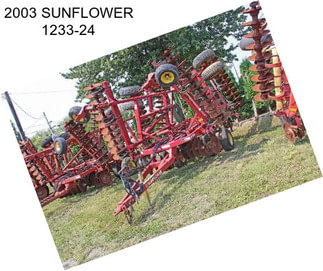 2003 SUNFLOWER 1233-24