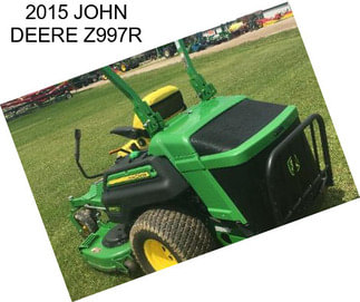 2015 JOHN DEERE Z997R