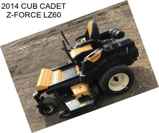 2014 CUB CADET Z-FORCE LZ60