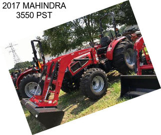 2017 MAHINDRA 3550 PST