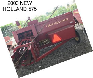 2003 NEW HOLLAND 575