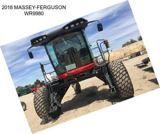 2018 MASSEY-FERGUSON WR9980