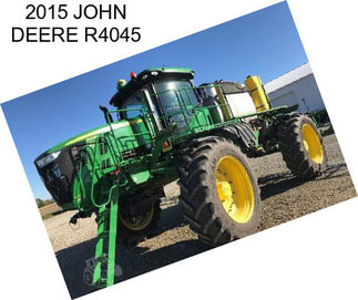 2015 JOHN DEERE R4045