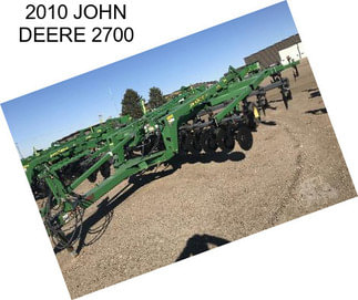 2010 JOHN DEERE 2700