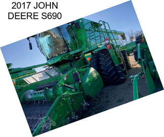 2017 JOHN DEERE S690