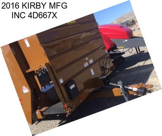 2016 KIRBY MFG INC 4D667X