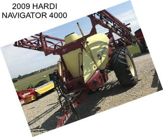 2009 HARDI NAVIGATOR 4000