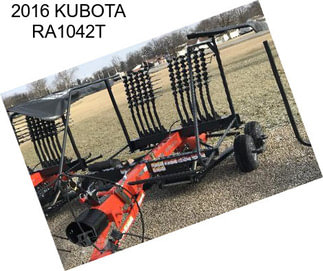 2016 KUBOTA RA1042T