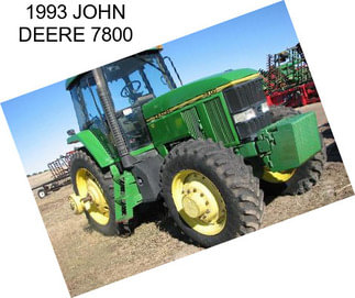 1993 JOHN DEERE 7800