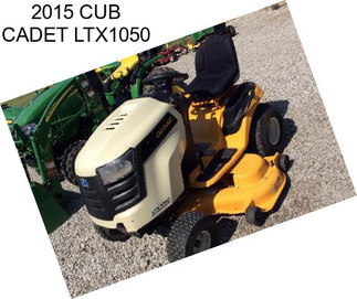 2015 CUB CADET LTX1050