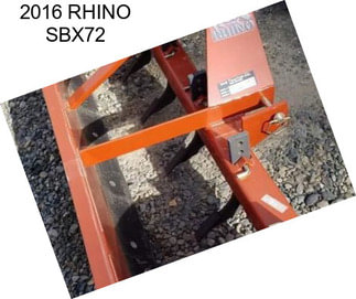 2016 RHINO SBX72