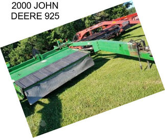 2000 JOHN DEERE 925