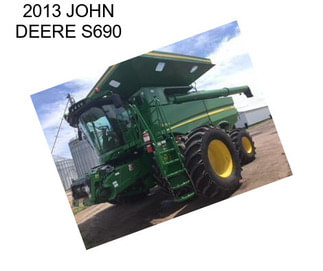 2013 JOHN DEERE S690