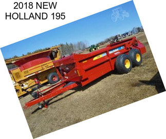 2018 NEW HOLLAND 195