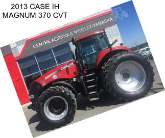 2013 CASE IH MAGNUM 370 CVT