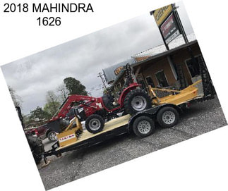 2018 MAHINDRA 1626