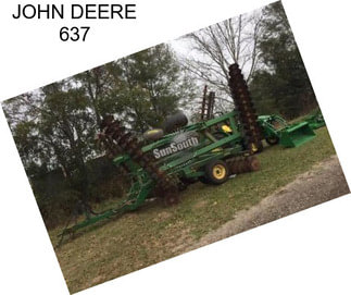JOHN DEERE 637