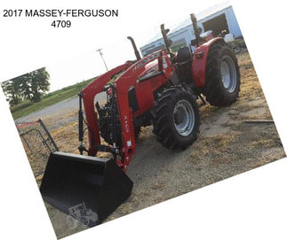 2017 MASSEY-FERGUSON 4709