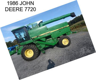 1986 JOHN DEERE 7720