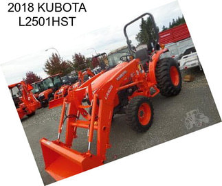 2018 KUBOTA L2501HST