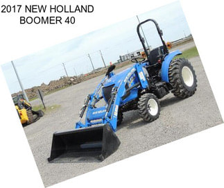 2017 NEW HOLLAND BOOMER 40