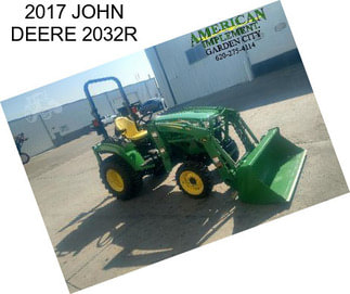 2017 JOHN DEERE 2032R