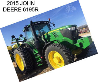 2015 JOHN DEERE 6195R