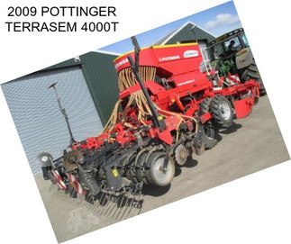 2009 POTTINGER TERRASEM 4000T