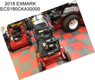2018 EXMARK ECS180CKA30000