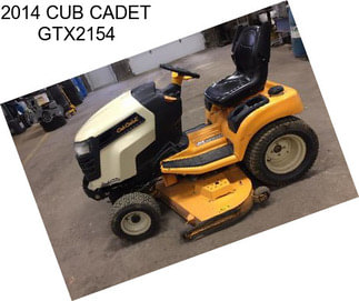 2014 CUB CADET GTX2154