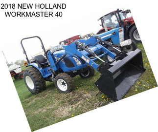 2018 NEW HOLLAND WORKMASTER 40