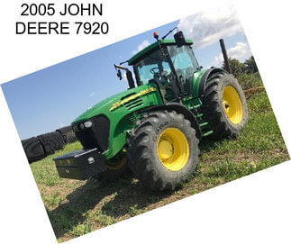 2005 JOHN DEERE 7920