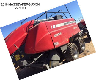 2016 MASSEY-FERGUSON 2270XD