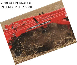 2018 KUHN KRAUSE INTERCEPTOR 8050