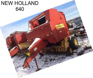 NEW HOLLAND 640