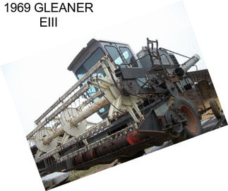 1969 GLEANER EIII